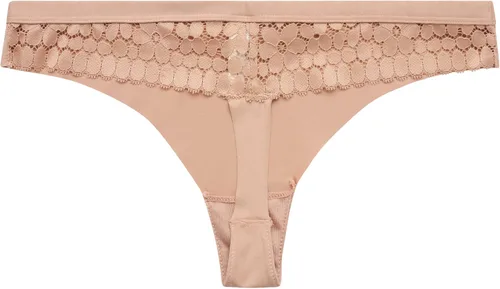 Vista 19 de Jessica Simpson Ropa interior para mujer – Paquete de 3 bragas de microfibra elástica duradera sexy – Tangas de encaje suave para mujer