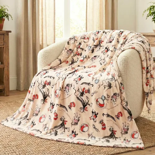 Vista 50 de Franco Dog Man Supa Book - Ropa de cama para niños, manta de felpa súper suave y acogedora, 40 x 50 pulgadas, (producto oficial)