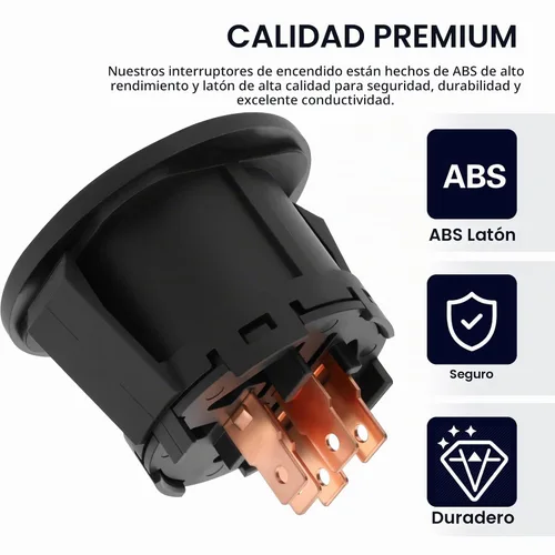Vista 4 de Interruptor de encendido para Bad Boy con llaves, cortacésped, interruptor de 5 terminales para Craftsman Troy-Bilt MTD Cub Cadet Husqvarna JD AYP