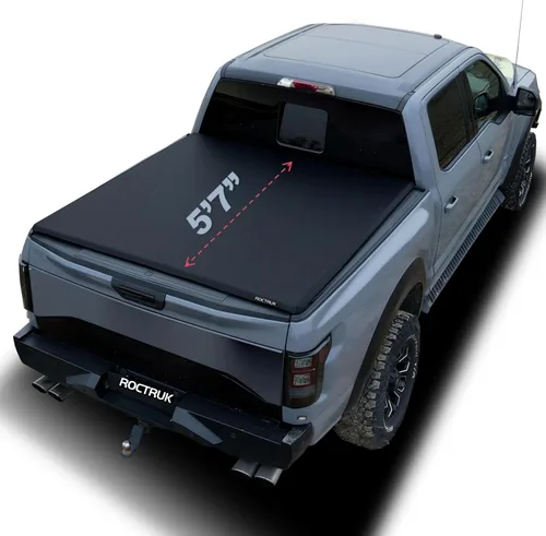 Vista 12 de Cubierta rígida de 5 pies 7 pulgadas para Dodge Ram 1500 2009-2026 2010-2014 RAM 2500 Funda corta para caja de camioneta Fleetside sin Rambox