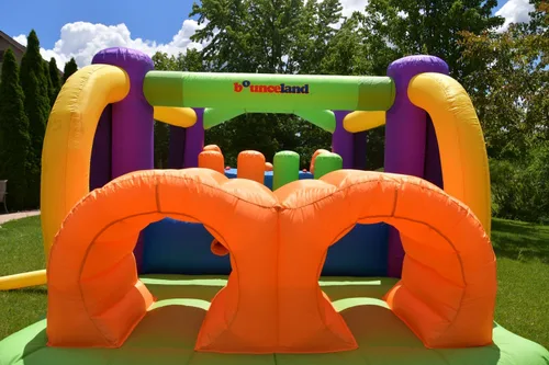 Vista 5 de Casa inflable para carreras profesionales con obstáculos