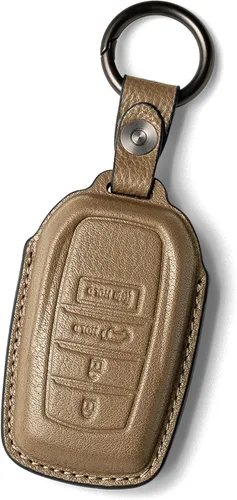 Vista 7 de para Toyota Funda para llavero de cuero, estuche para llaves de coche, compatible con Grand Highlander Camry Crown signia Highlander Venza Land