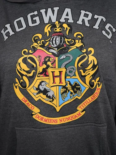 Vista 4 de Harry Potter Sudadera con capucha para mujer Hogwarts Crest