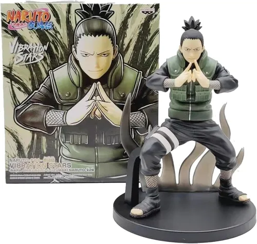Vista 2 de Banpresto Naruto Shippuden Vibración Estrellas Shikamaru NARA FIG, Verde
