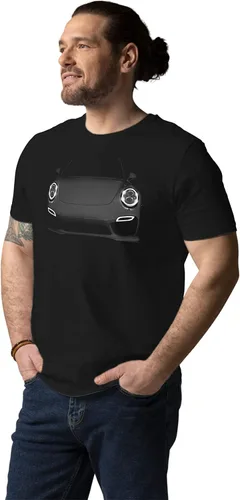 Vista 2 de Turbo S 991 Luxury Supercar Camiseta 100% Algodón