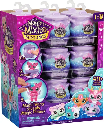 Vista 3 de Magic Mixies Mixlings Mystery Collectors Caldero - Caja sellada de 18