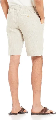 Vista 2 de Tommy Bahama Harbor Herringbone Pantalones cortos de golf con cintura elástica parcial