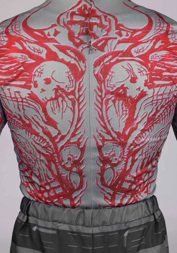 Vista 7 de Disfraz Deluxe Drax para Niño de Marvel Multicolor
