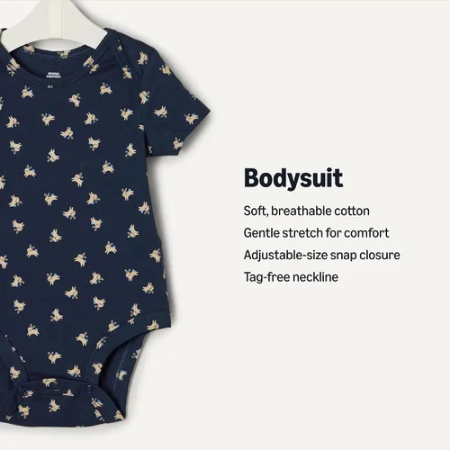 Vista 2 de Tienda Essentials x Sofia Grainge - Body unisex de manga corta con cuello redondo, 3