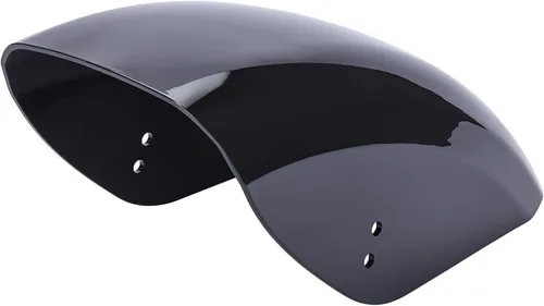 Vista 3 de Guardabarros corto trasero de motocicleta de 7 pulgadas para Harley Sportster XL883 XL1200 1986-2023 (negro brillante - guardabarros de plástico ABS)