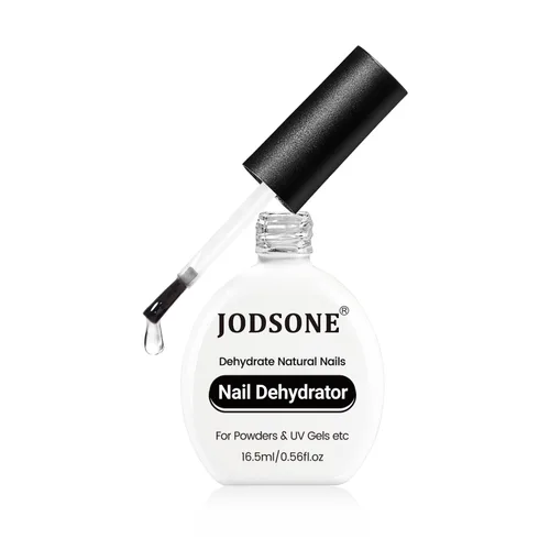 Vista 13 de JODSONE 4 botellas de 15 ml de deshidratador de uñas, primer de uñas, capa base, capa superior, larga duración y fácil de aplicar, botella grande