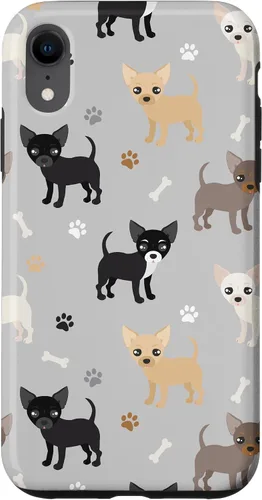 Vista 25 de Chihuahua Paws and Bones - Funda para iPhone 17