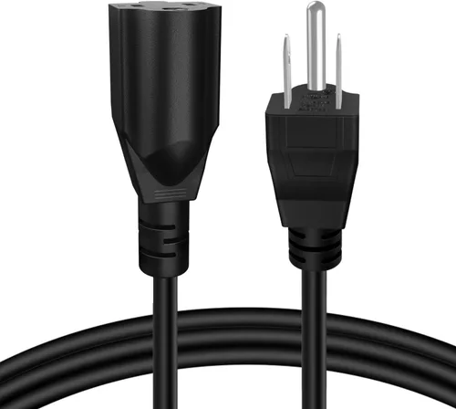 Vista 5 de TNP - Tira de cable de extensión de alimentación universal (3 pies), cable
