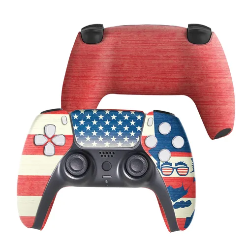 Vista 62 de American Warriior Custom PS-5 Controller Wireless compatible with Play-Station 5 Console by BCB Controllers Proudly Customized in USA with