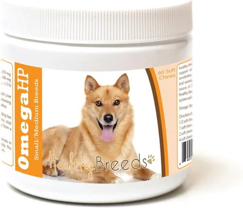 Vista 117 de Healthy Breeds Affenpinscher Omega HP - Masticables suaves para piel y pelaje, 60