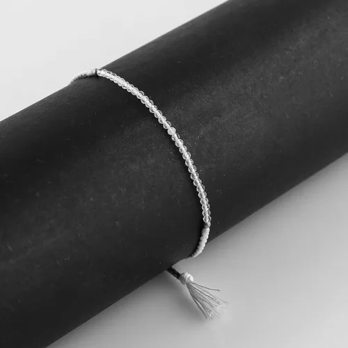 Vista 41 de Thecraftman - Pulsera trenzada de cuentas naturales, cristales energéticos, regalo para ella, pulsera de protección de hilo trenzado de mano