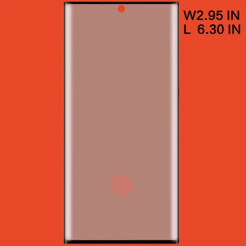 Vista 2 de OCESTORE Paquete de 2 protectores de pantalla de privacidad, antiespías, antiarañazos, ultrafino, transparente, 9H, de vidrio templado, repuesto