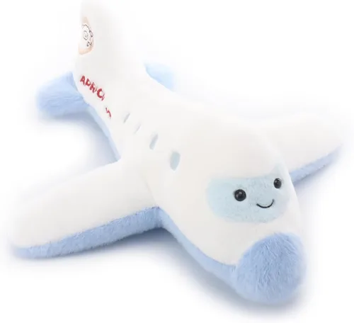 Vista 9 de Albaricoque Cordero Comfort Plane Lindos Animales de peluche suaves Juguetes de peluche 12.5