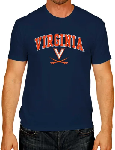 Vista 64 de Campus Colors NCAA - Camiseta de algodón para adulto, unisex, para el día del juego Camiseta con licencia oficial de la NCAA, algodón hilado
