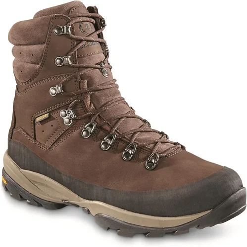 Vista 3 de Bolderton Ridge - Botas de caza de cuero impermeables para hombre, de 8 pulgadas, zapatos de senderismo