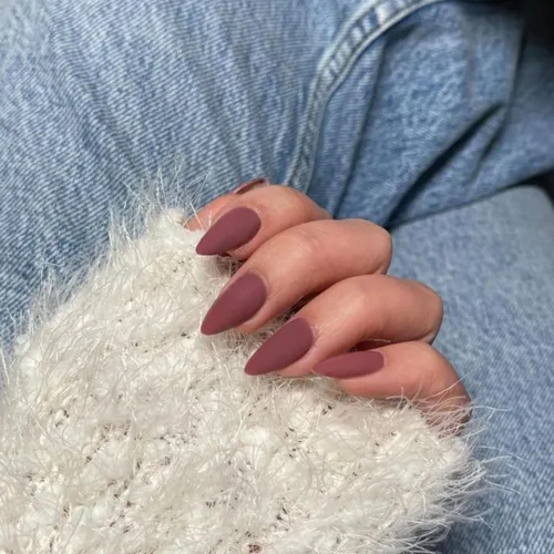 Vista 47 de Uñas postizas a presión color rosa bebé con forma de almendra, 48 piezas, uñas postizas gruesas neutras para mujeres, uñas de almendra medianas a