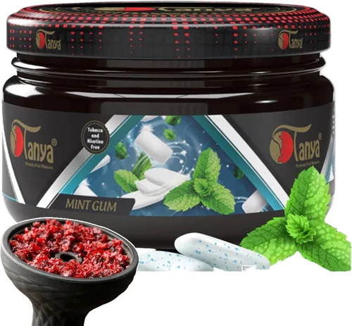 Vista 25 de Tanya Herbal Hookah Molasas 100% sin nicotina y tabaco Sabores de shisha de narguile orgánicos Mezcla de frutas Sabores de shisha 250g Frascos