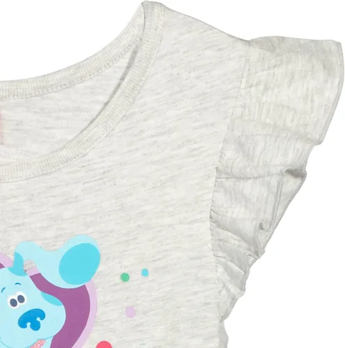 Vista 8 de Blues Clues You Vestido de manga corta con volantes de tul