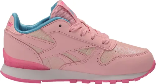 Vista 6 de Reebok Tenis clásicos unisex de cuero Step N Flash Light Up para niños