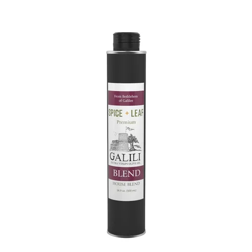 Vista 8 de Spice + Leaf Aceite de oliva virgen extra prémium – Aceite de cuerpo completo mediterráneo Kosher para sumergir, rociar, adobos y aderezos