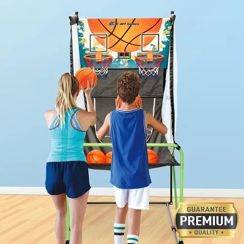Vista 6 de Regalos de baloncesto de arcade: juegos de baloncesto para niños y niñas, niños y nietos, edad 3, 4, 5, 6, 7, 8, 9, 10 años, fiesta de cumpleaños