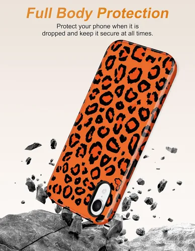 Vista 582 de Jusy Funda compatible con MagSafe con estampado de caparazón de tortuga marrón para iPhone 7/8/SE, cubierta protectora de TPU suave magnética