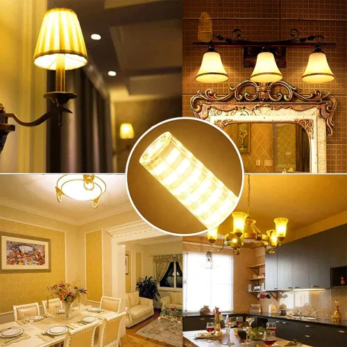 Vista 8 de Bombilla LED G8, repuesto de bombilla halógena de 75 W, regulable 7 W, 750 lúmenes, CA 120 V, base bipin GY8.6/G8, blanco cálido 3000 K para luz