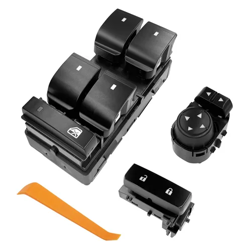 Vista 12 de Interruptor de ventana de pasajero, compatible con Chevy Silverado Tahoe