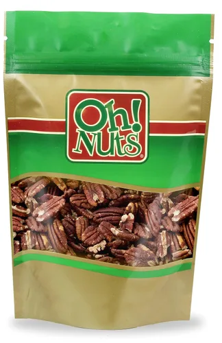 Vista 10 de Oh! Nuts Nueces - Saladas tostadas en seco - 2 libras - Mitades de nuez