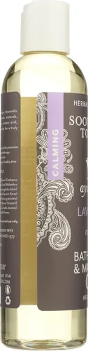 Vista 5 de Soothing Touch Aceite de baño corporal y masaje, lavanda calmante - 8 onzas