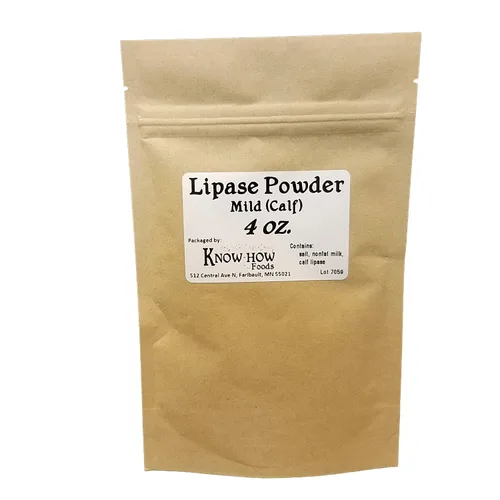 Vista 4 de Polvo de lipasa suave (ternera) (1 oz.)