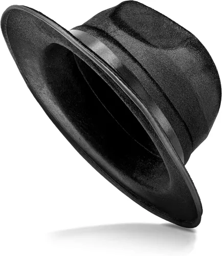 Vista 4 de Disfraz de King of Pop MJ con accesorios Bad LP sombrero Fedora negro guante de lentejuelas plateadas lentes de sol de aviador y tarjeta