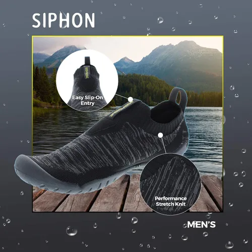 Vista 4 de Body Glove Zapatos de agua Siphon para mujer, zapatos de agua para mujer, zapatos de natación, calcetines acuáticos para mujer, zapatos