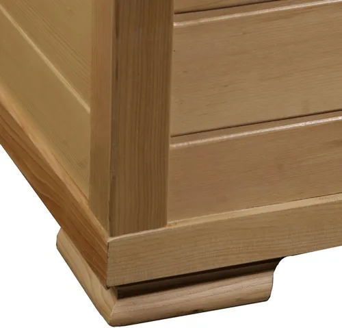 Vista 4 de Sauna de cicuta Tranquility para 4 personas con calentadores infrarrojos de carbono
