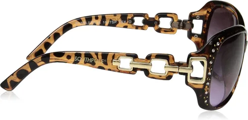 Vista 3 de Southpole Women's 1017sp Rectangular Sunglasses
