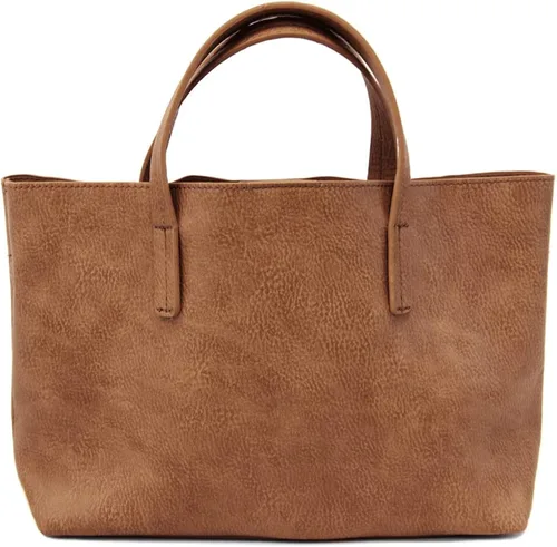 Vista 8 de Joy Susan Kelsey - Mini bolso de mano vegano para mujer, Saddle, talla única