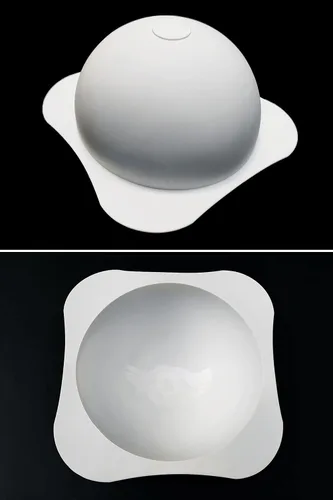 Vista 9 de Molde de silicona grande de planeta para pastel de fondant de chocolate + 2 bandejas de cubo de martillo de madera, moldes para hacer jabón, moldes