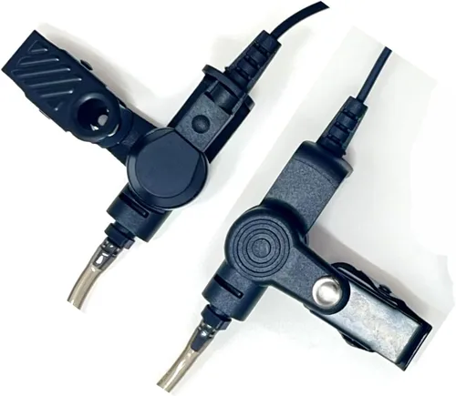 Vista 5 de Auricular con tubo acústico oculto con micrófono para radio Baofeng UV-5R de dos vías, auricular de vigilancia y PTT compatible con walkie talkies