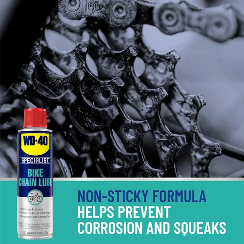 Vista 6 de WD-40 Bike - Lubricante para bicicletas de todas las condiciones, limpiador para bicicletas, desengrasante, lubricante seco y húmedo
