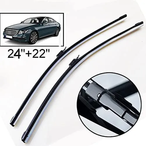 Vista 3 de Limpiaparabrisas delantero del coche para Mercedes Benz Clase E W213 2016-2019 limpiaparabrisas delantero