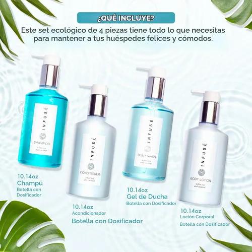 Vista 3 de 1-Shoppe Infuse Ecobox All-In-Kit de 4 piezas Té blanco y jabón de coco