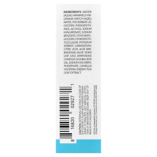 Vista 3 de ArtNaturals Suero de ácido hialurónico, suero facial antienvejecimiento, hidratante natural con suero de vitamina C y vitamina E, para el cuidado