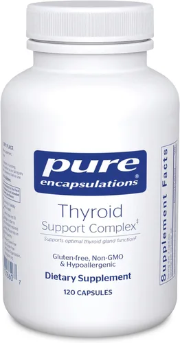 Vista 8 de Complejo Pure Encapsulations vitamínico, de minerales y hierbas para regular la tiroides., No Model, 1