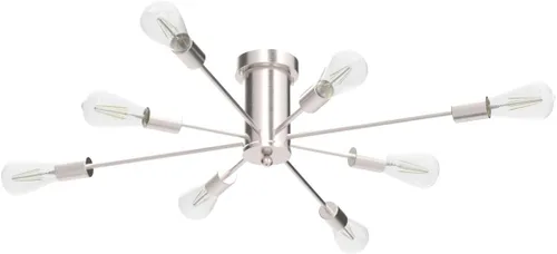 Vista 4 de Candelabro Sputnik moderno, lámpara de techo de 8 luces - Base E26