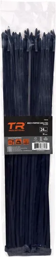 Vista 15 de Cable lazos multiuso TR Industrial TR88301 (100 piezas), 4 pulgadas, negro